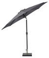 Parasol m/krank og tilt grå Ø300 x H247 cm - Sunlife